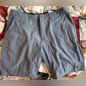 Salty Crew Charcoal Flat Front Shorts